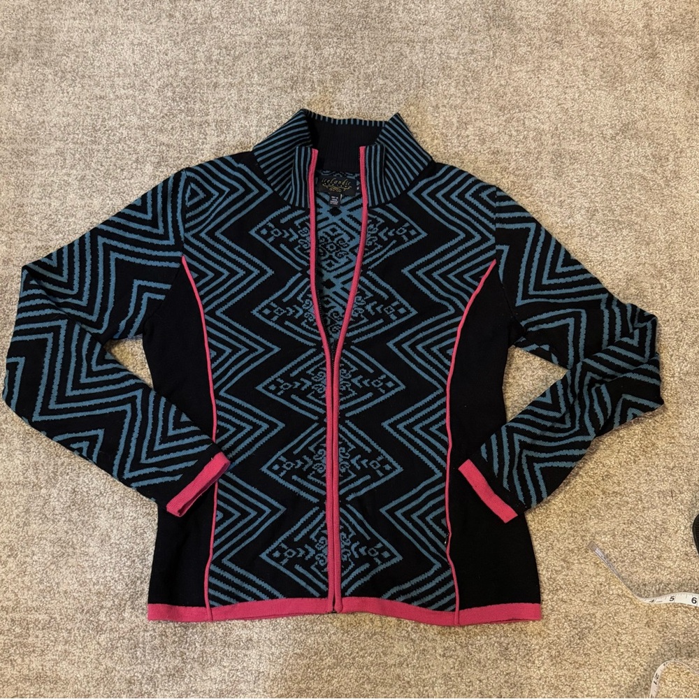 Icelandic Designs full zip ski sweater